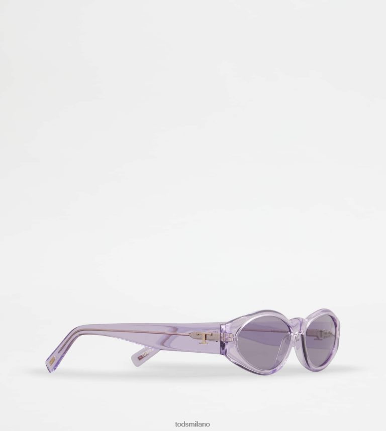 donneViola Tod's occhiali da sole ovali P66X8B528