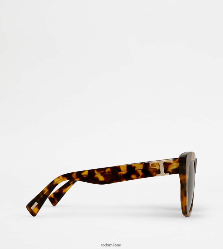 donnemarrone Tod's occhiali da sole tartarugati P66X8B542