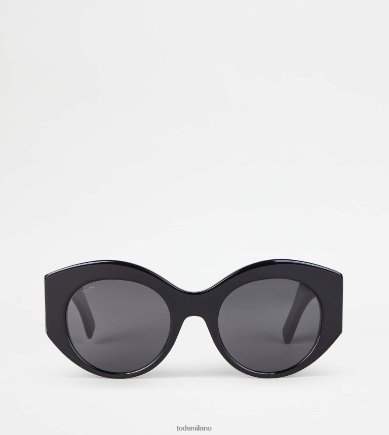 donnenero Tod's occhiali da sole rotondi P66X8B533