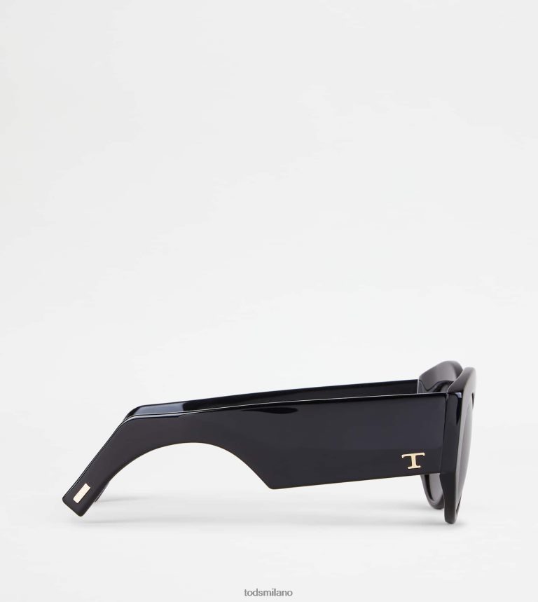 donnenero Tod's occhiali da sole rotondi P66X8B533