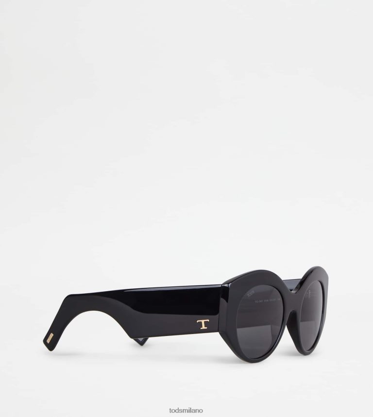 donnenero Tod's occhiali da sole rotondi P66X8B533