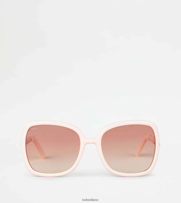 donnerosa Tod's occhiali da sole con asta in pelle P66X8B536