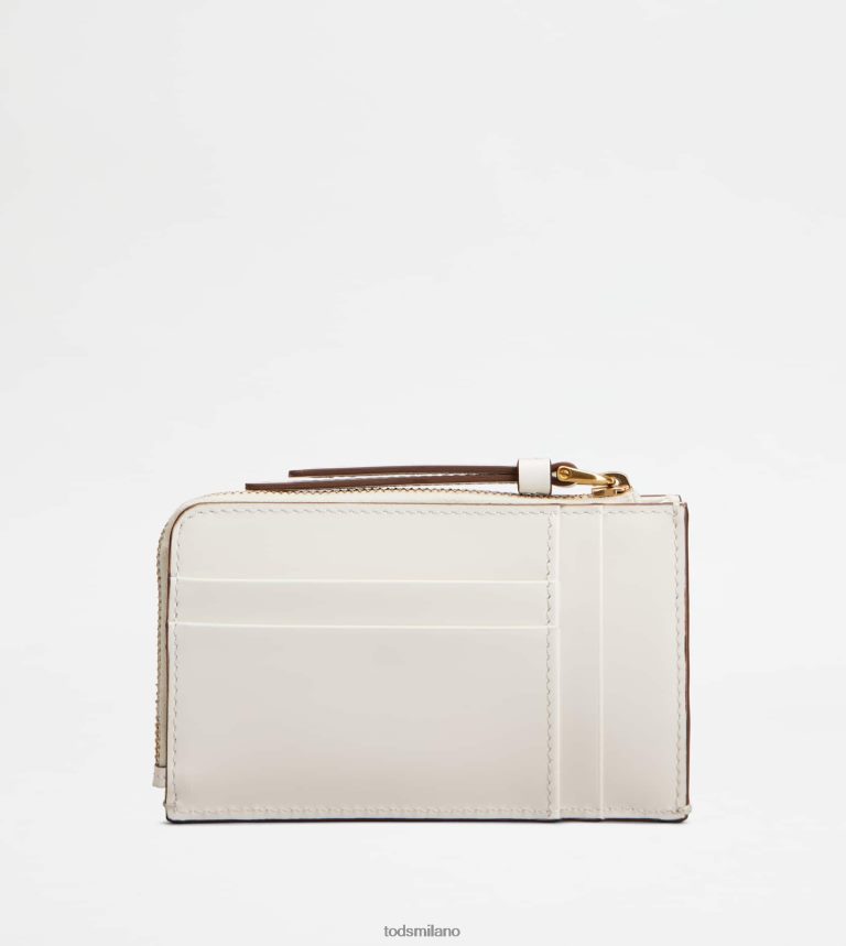 donnebianco Tod's astuccio portachiavi Kate in pelle P66X8B516