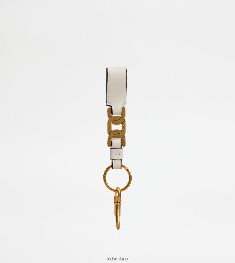 donnebianco Tod's portachiavi Kate in pelle P66X8B506
