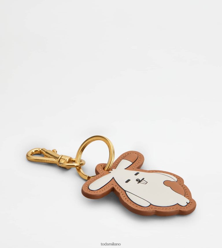 donnemarrone Tod's ciondolo t in pelle cny P66X8B507