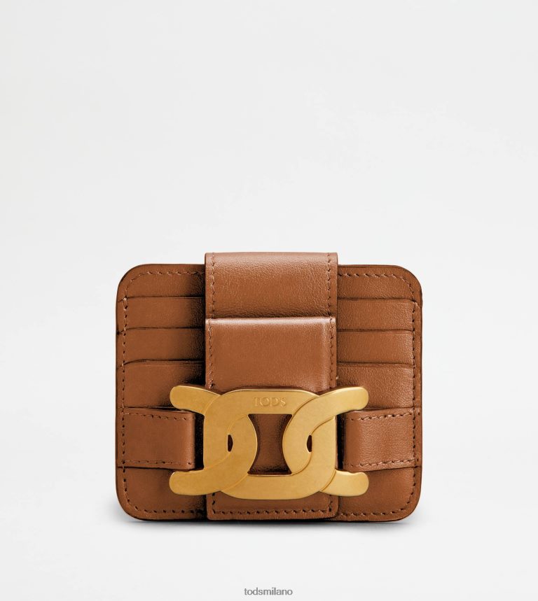 donnemarrone Tod's portacarte kate in pelle piccolo P66X8B517