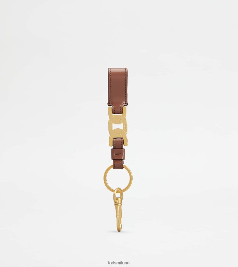 donnemarrone Tod's portachiavi Kate in pelle P66X8B518