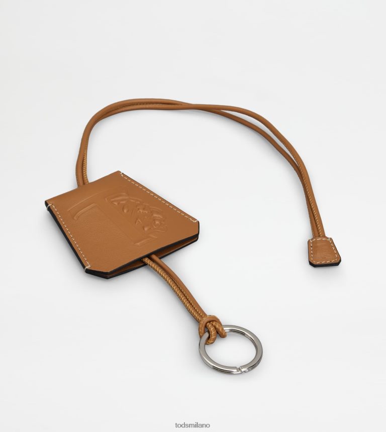donnemarrone Tod's portachiavi da collo in pelle P66X8B503