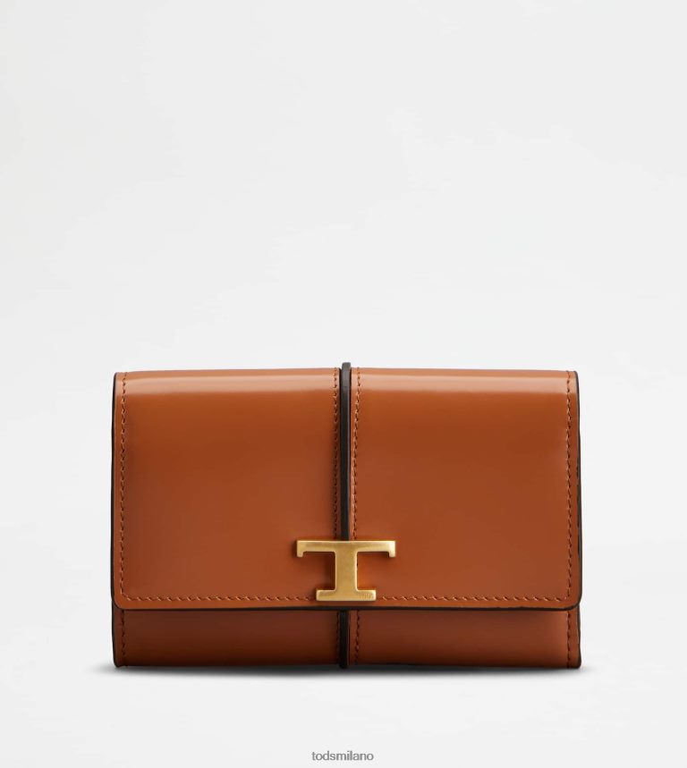 donnearancia Tod's t portafoglio senza tempo in pelle P66X8B474