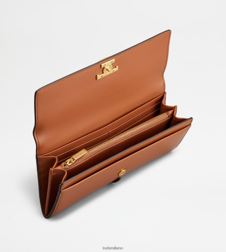 donnearancia Tod's t portafoglio senza tempo in pelle P66X8B493