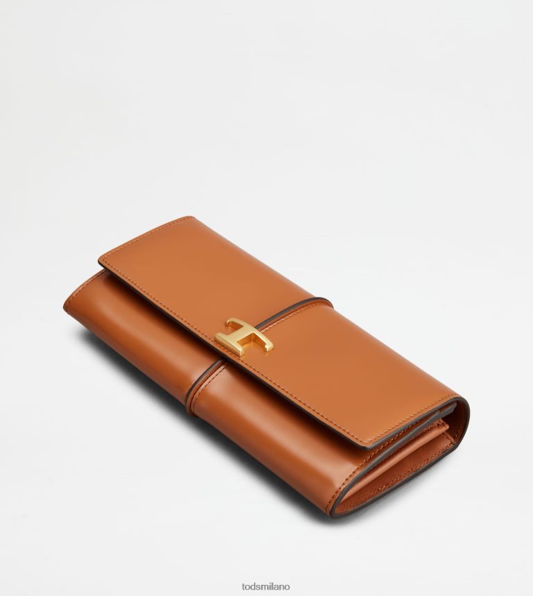 donnearancia Tod's t portafoglio senza tempo in pelle P66X8B493