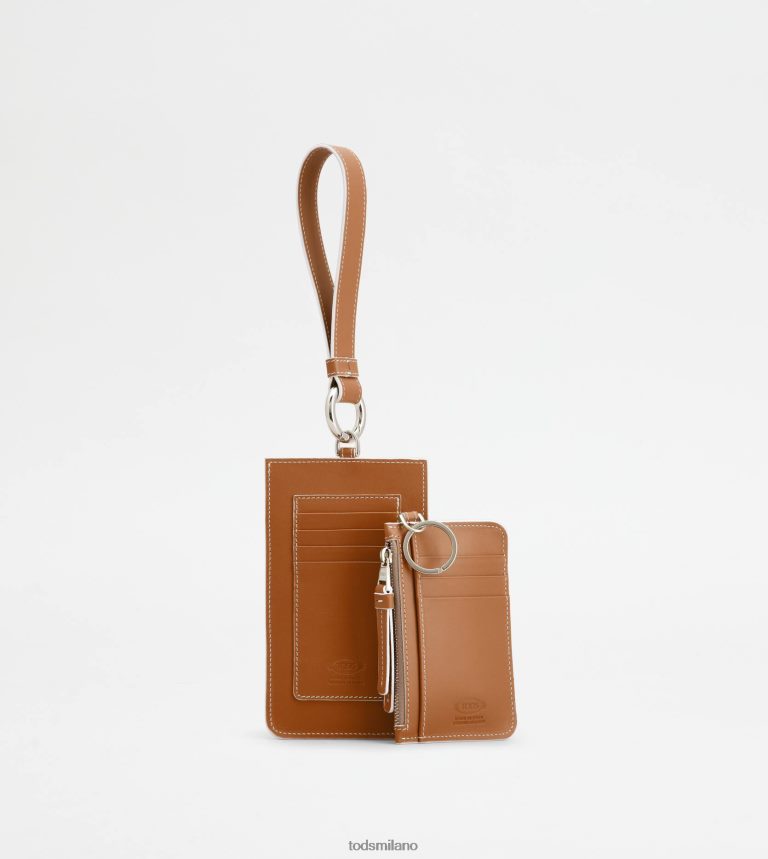 donnemarrone Tod's portacarte e portamonete in pelle P66X8B488