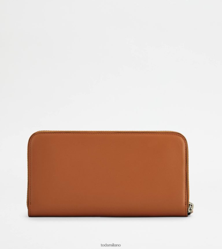 donnemarrone Tod's portafoglio in pelle P66X8B487