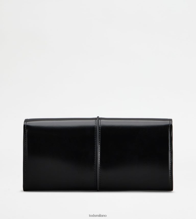 donnenero Tod's t portafoglio senza tempo in pelle P66X8B478