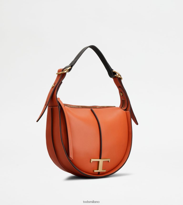 donnearancia Tod's t intramontabile borsa hobo in pelle piccola P66X8B430