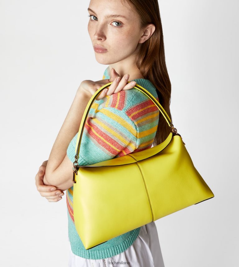donnegiallo Tod's borsa a tracolla t case in pelle piccola P66X8B396