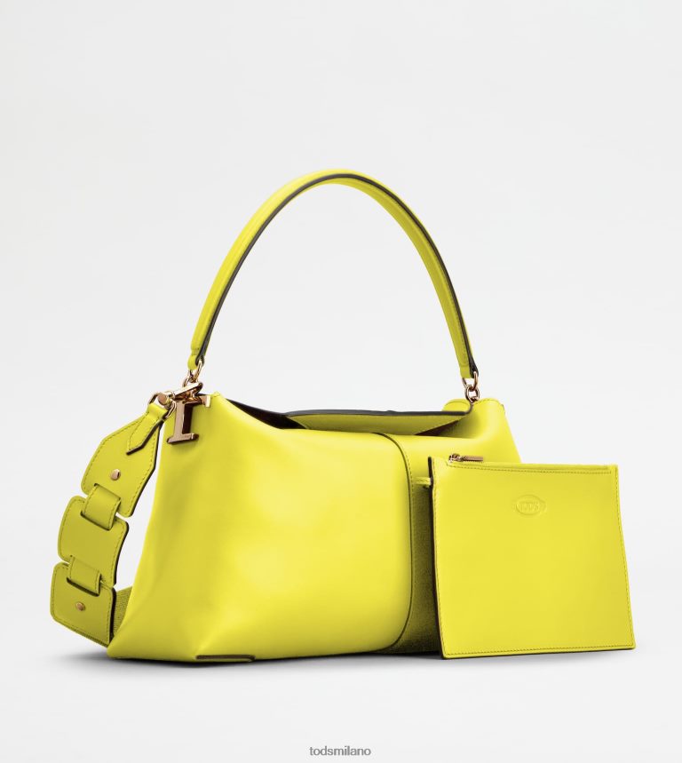 donnegiallo Tod's borsa a tracolla t case in pelle piccola P66X8B396