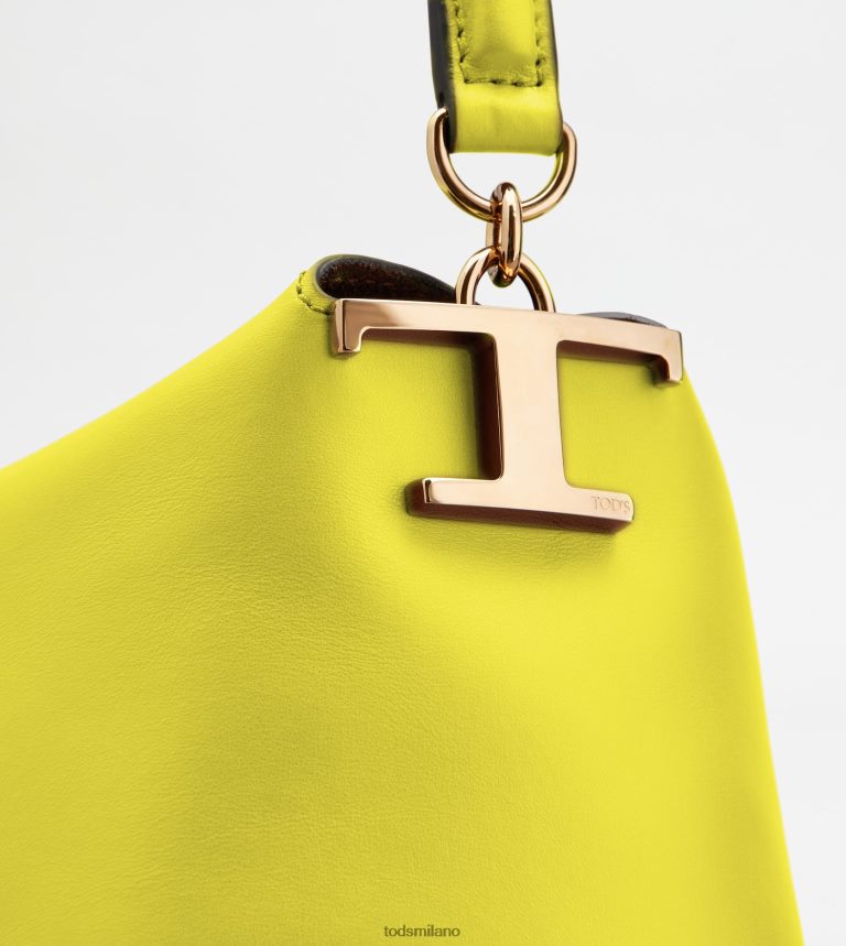 donnegiallo Tod's borsa a tracolla t case in pelle piccola P66X8B396