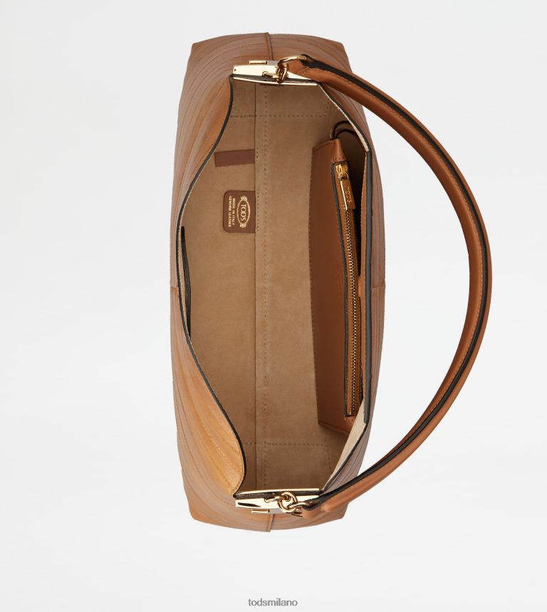 donnemarrone Tod's borsa a tracolla t case in pelle di anguilla piccola P66X8B400