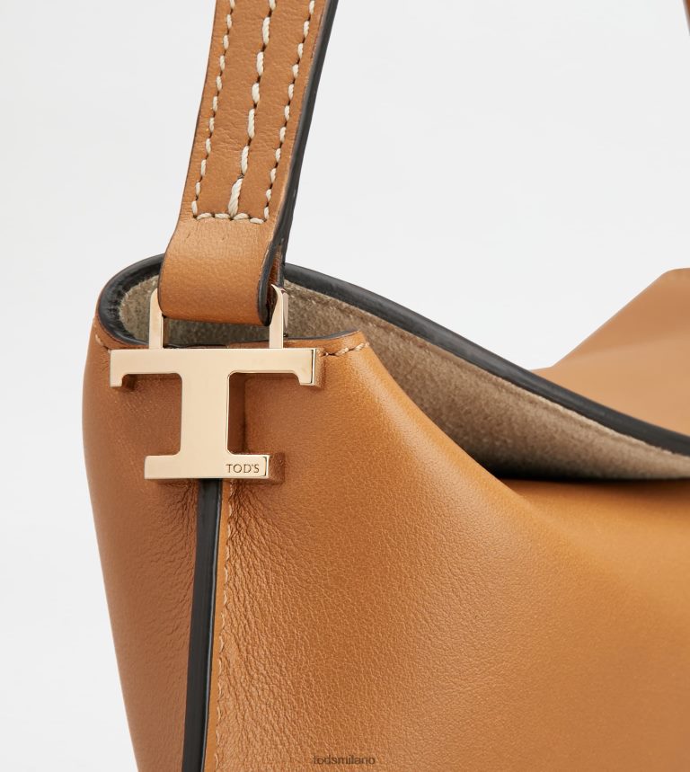 donnemarrone Tod's borsa hobo t custodia in pelle micro P66X8B419