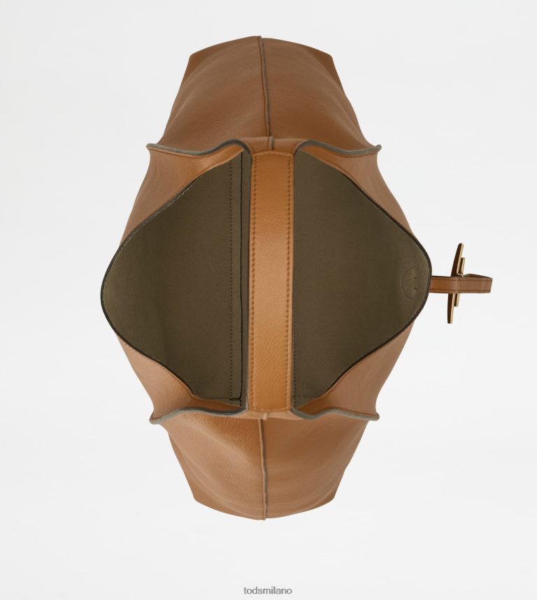 donnemarrone Tod's t intramontabile borsa hobo in pelle grande P66X8B379