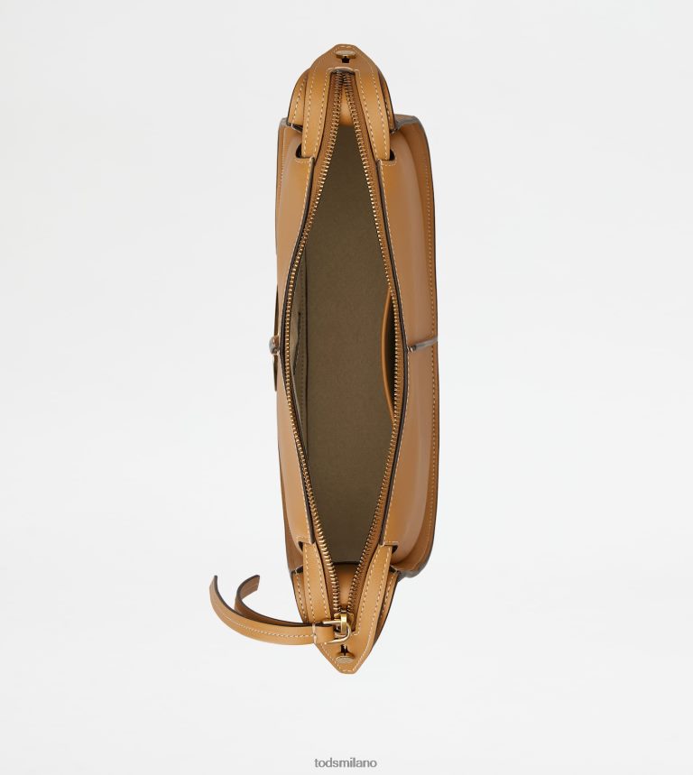 donnemarrone Tod's t intramontabile borsa hobo in pelle piccola P66X8B414