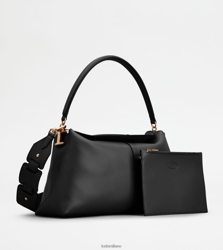 donnenero Tod's borsa a tracolla t case in pelle piccola P66X8B399