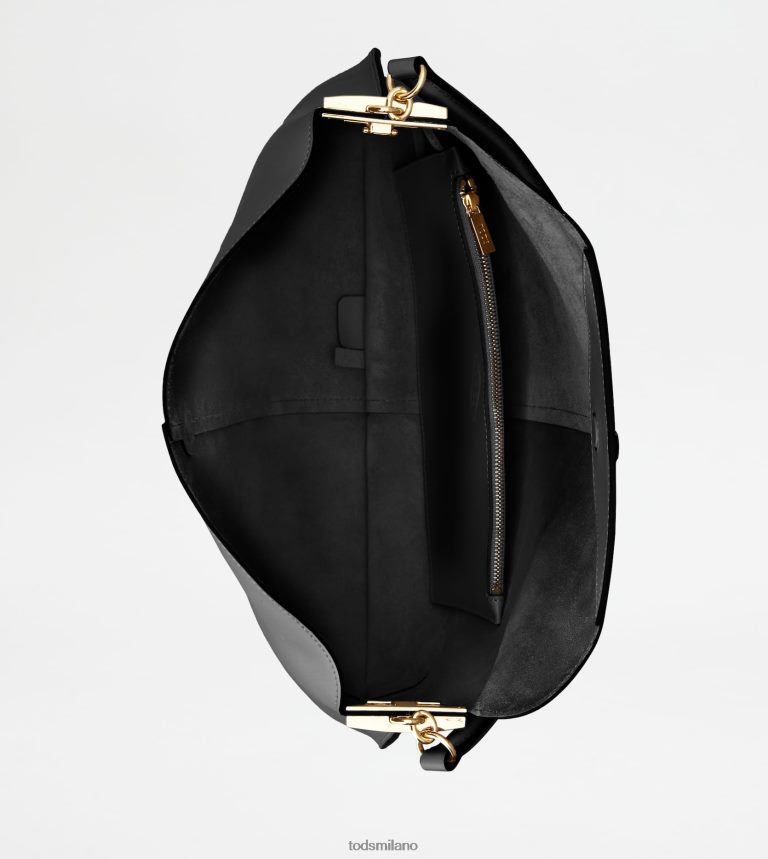 donnenero Tod's borsa hobo t custodia in pelle grande P66X8B427