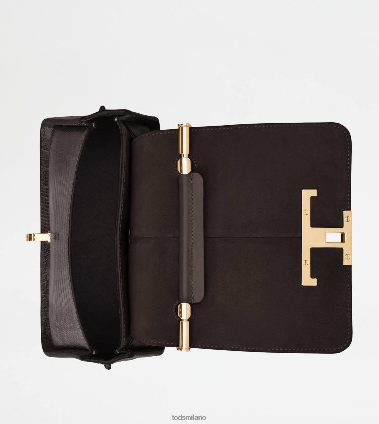 donnenero Tod's t Borsa a tracolla senza tempo in rettile mini P66X8B350