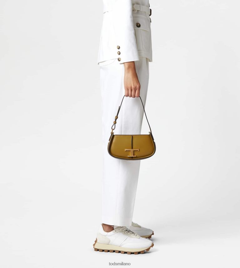 donnenero Tod's t intramontabile borsa a tracolla in pelle micro P66X8B422