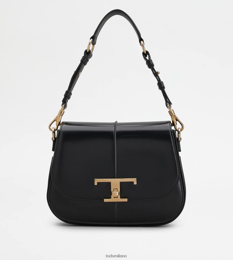 donnenero Tod's t intramontabile borsa a tracolla in pelle mini P66X8B410