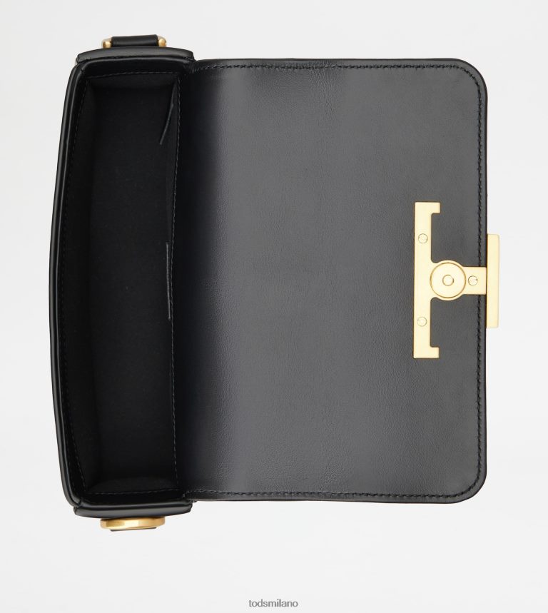 donnenero Tod's t intramontabile borsa a tracolla in pelle mini P66X8B446