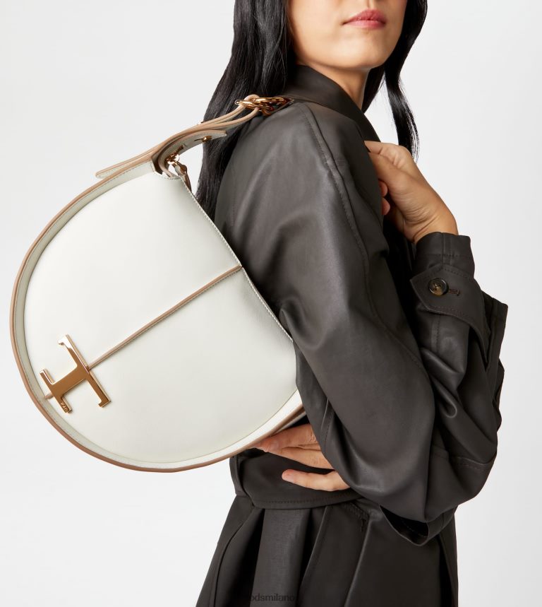 donnenero Tod's t intramontabile borsa hobo in pelle piccola P66X8B416