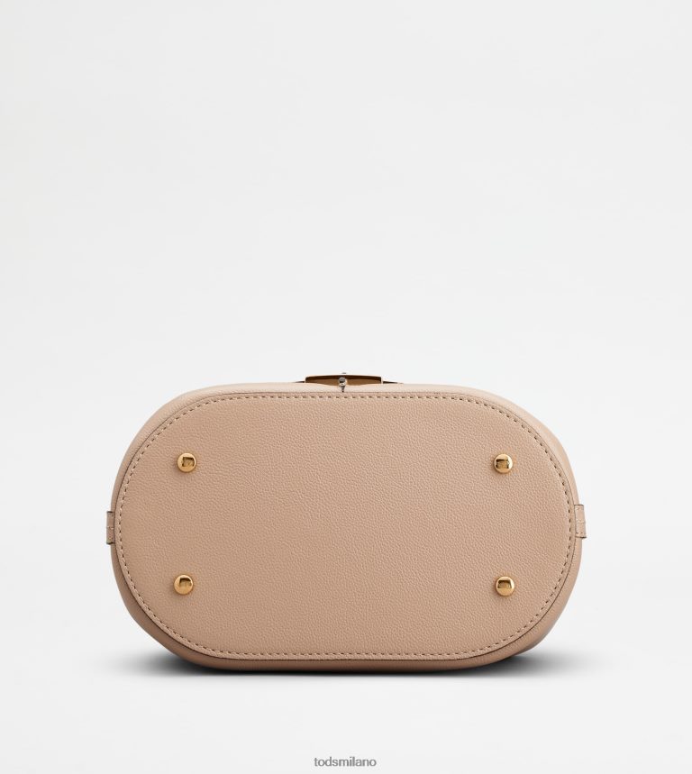 donnerosa Tod's t intramontabile borsa a secchiello in pelle piccola P66X8B435