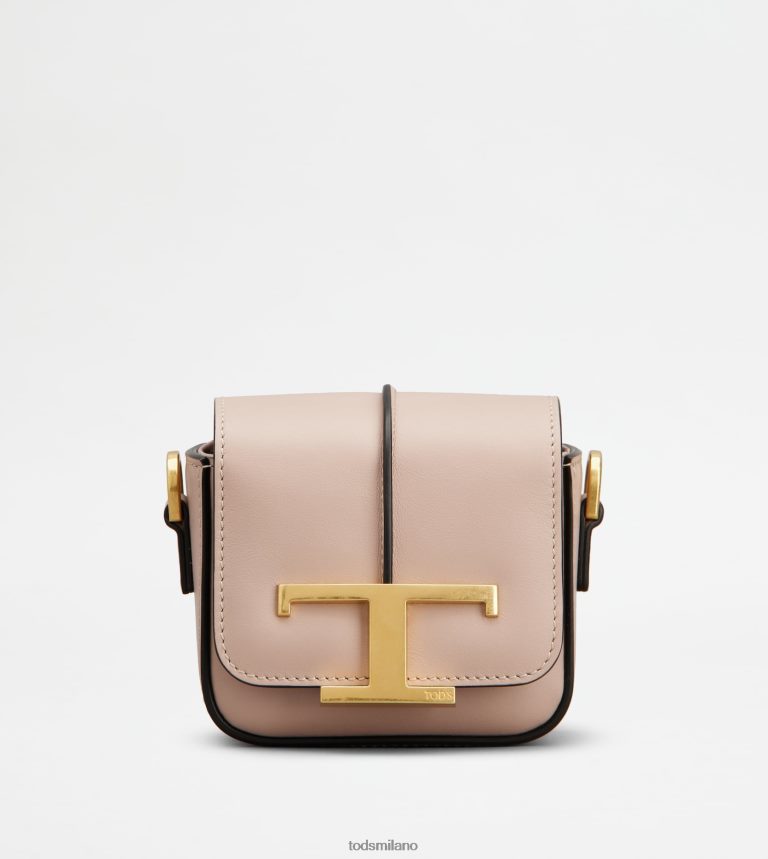 donnerosa Tod's t intramontabile borsa a tracolla in micropelle P66X8B450