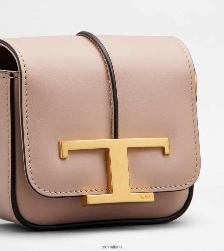 donnerosa Tod's t intramontabile borsa a tracolla in micropelle P66X8B450