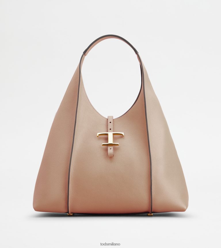 donnerosa Tod's t intramontabile borsa hobo in pelle media P66X8B384