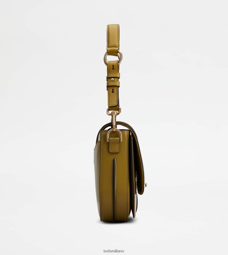 donneverde Tod's t intramontabile borsa a tracolla in pelle mini P66X8B429