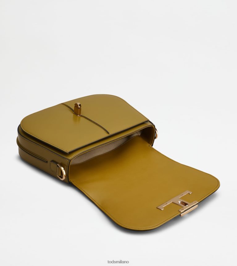 donneverde Tod's t intramontabile borsa a tracolla in pelle mini P66X8B429