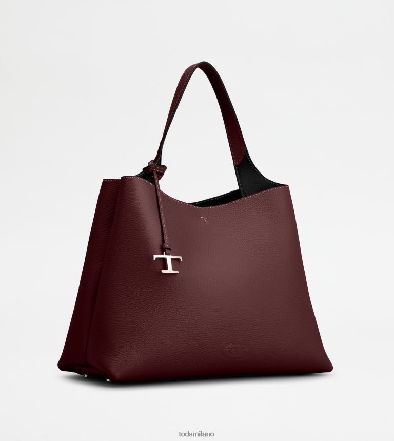 donneBorgogna Tod's borsa in pelle media P66X8B310