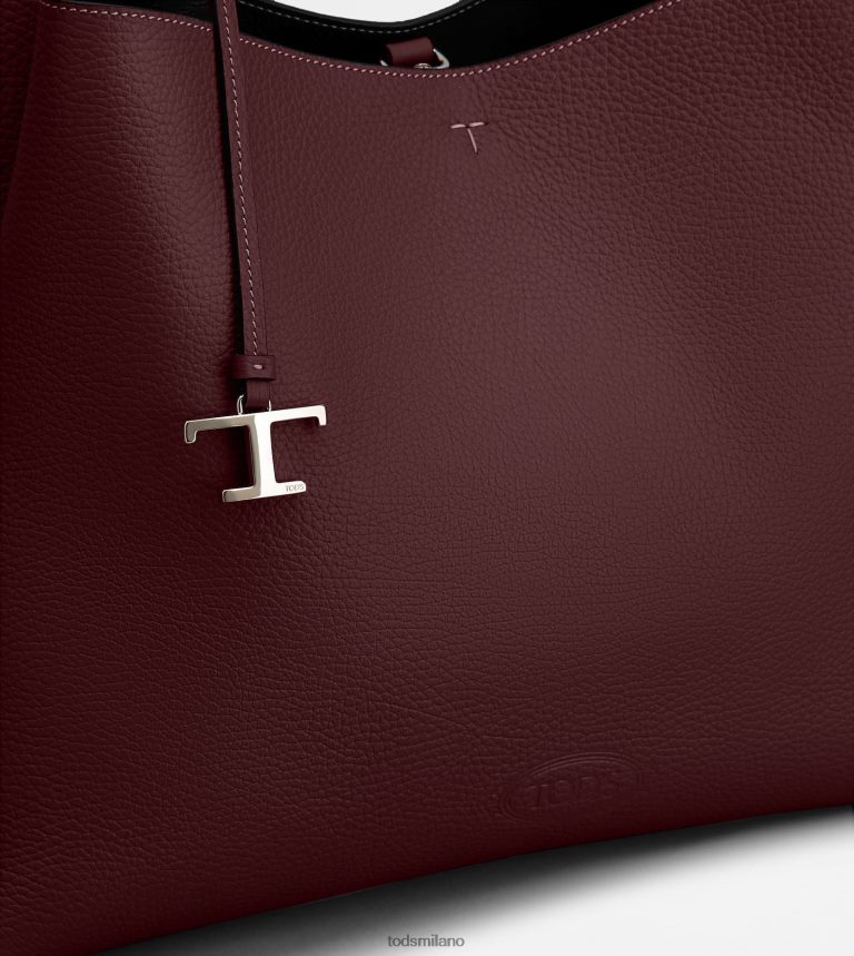 donneBorgogna Tod's borsa in pelle media P66X8B310