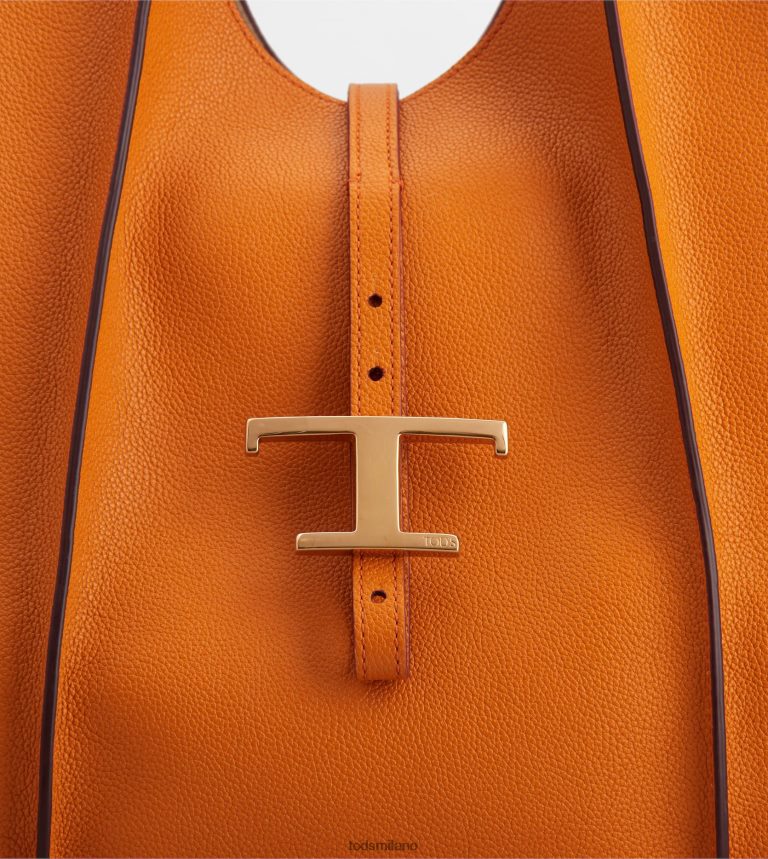 donnearancia Tod's t Intramontabile borsa shopping in pelle media P66X8B306