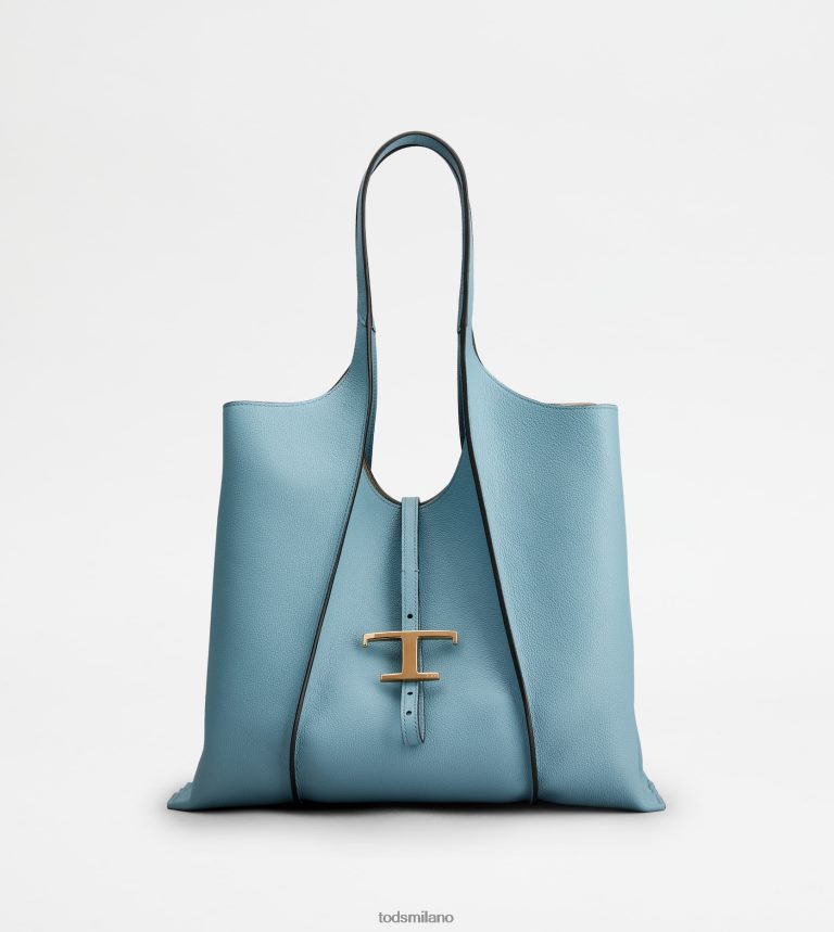 donneazzurro Tod's t Intramontabile borsa shopping in pelle media P66X8B282