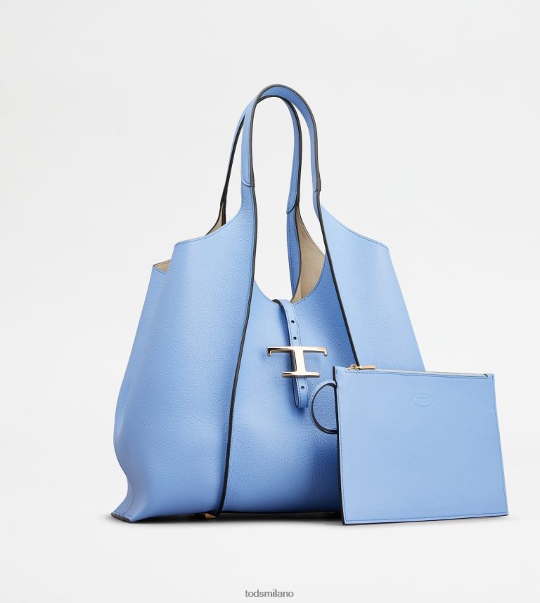 donneazzurro Tod's t Intramontabile borsa shopping in pelle media P66X8B330