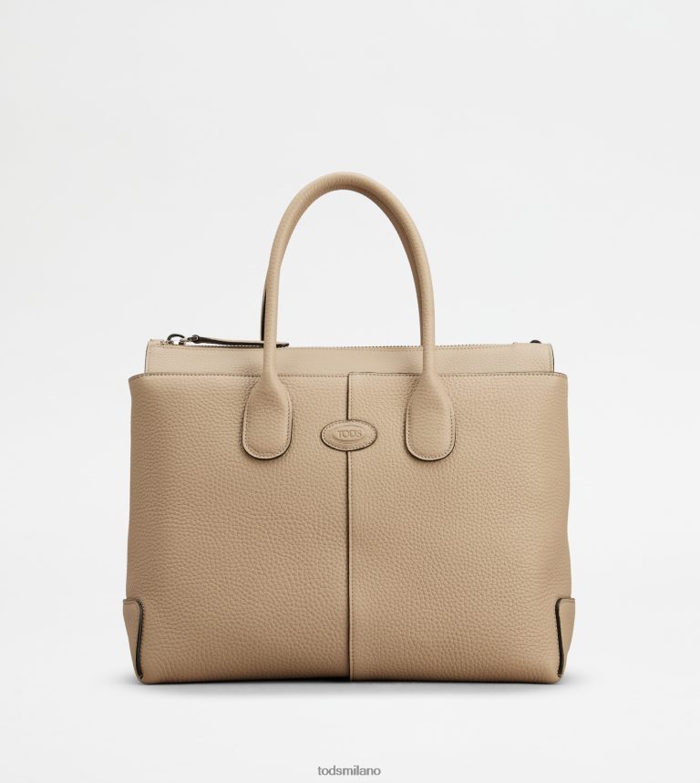 donnebeige Tod's di borsa in pelle media P66X8B259