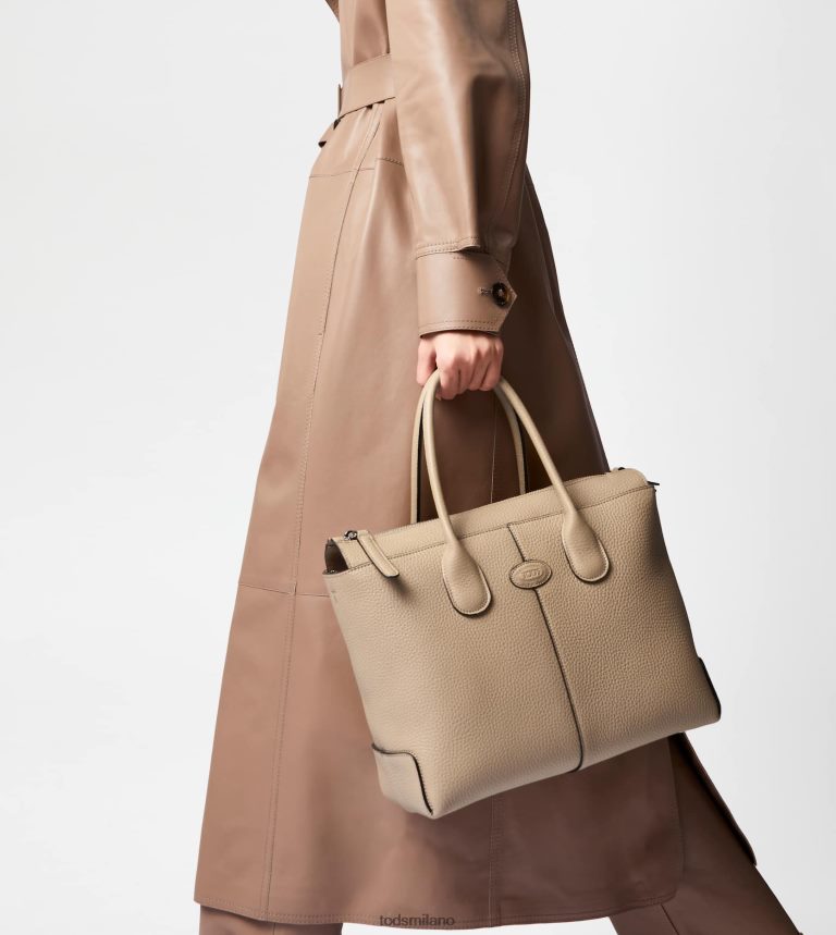 donnebeige Tod's di borsa in pelle media P66X8B259