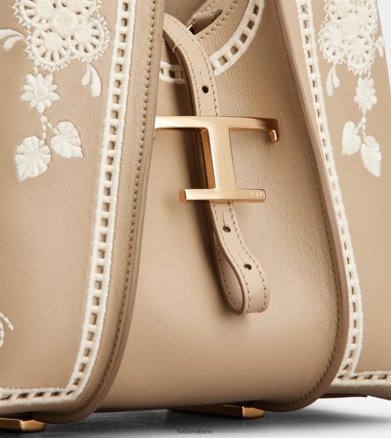 donnebeige Tod's t Intramontabile borsa shopping in pelle mini P66X8B334