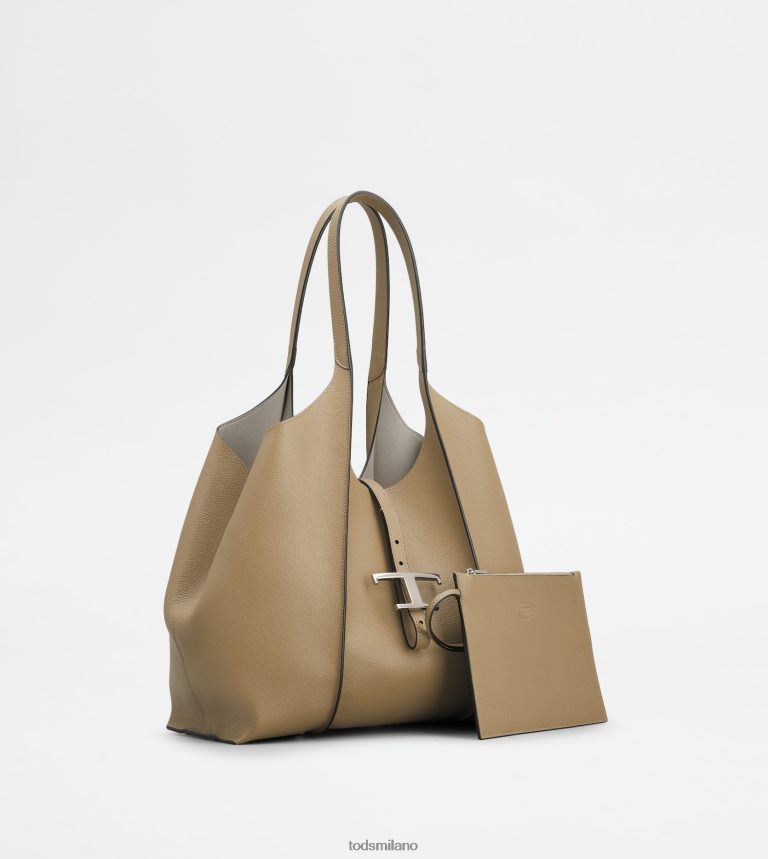 donnebeige Tod's t Intramontabile borsa shopping in pelle piccola P66X8B312