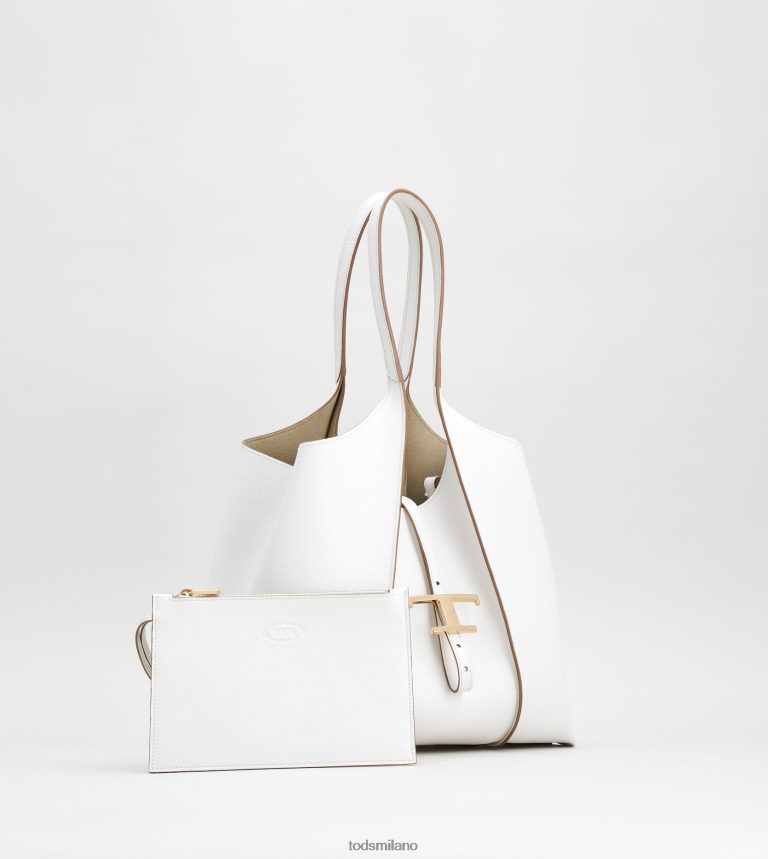 donnebianco Tod's t Intramontabile borsa shopping in pelle piccola P66X8B299
