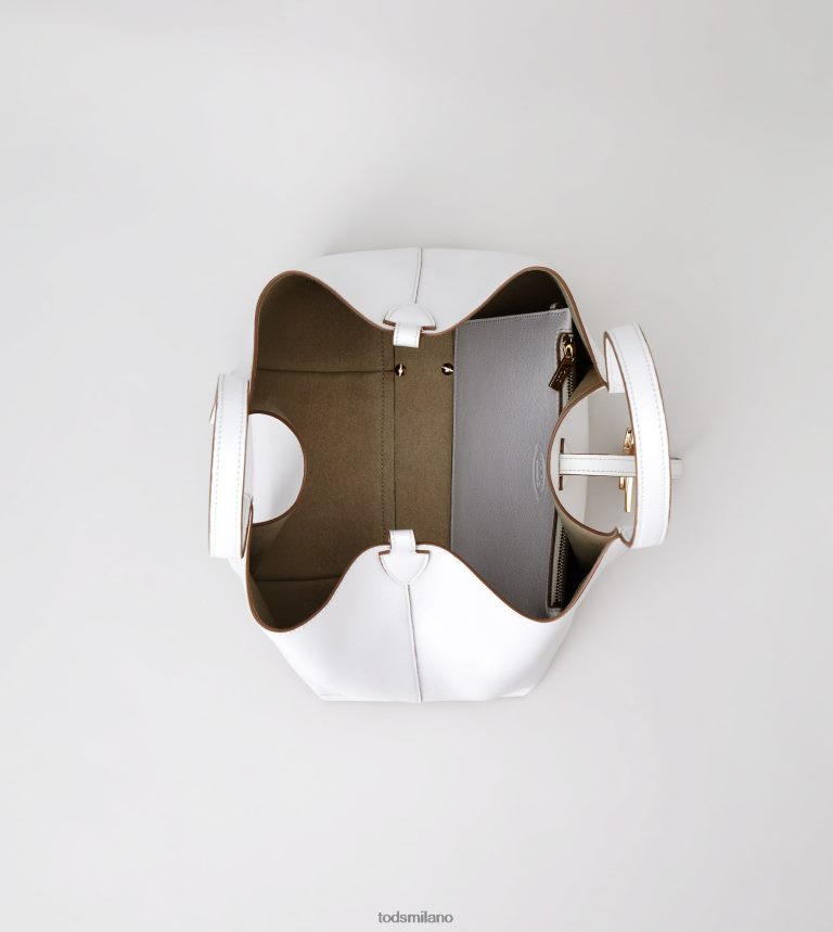 donnebianco Tod's t Intramontabile borsa shopping in pelle piccola P66X8B299
